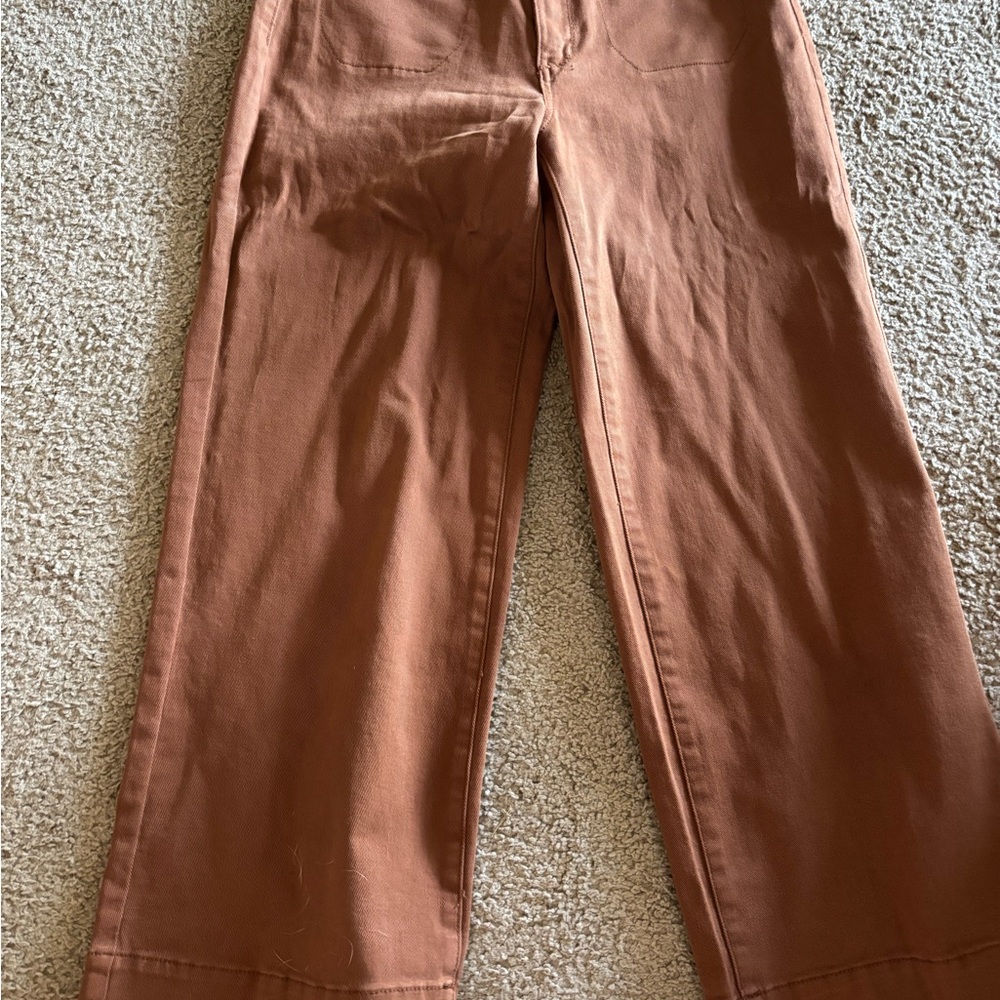 Sonoma Terracotta Wide-Leg Jeans